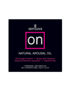 SENSUVA ON ORIGINAL AROUSAL OIL AMPOULE PACKET