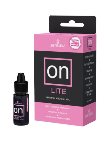 SENSUVA ON LITE AROUSAL OIL 5ML SMALL BOX