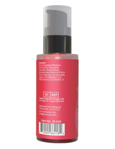 SENSUVA SIZZLE LIPS WARMING GEL STRAWBERRY 59ML