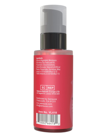 SENSUVA SIZZLE LIPS WARMING GEL STRAWBERRY 59ML