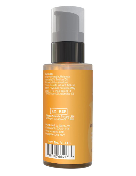 SENSUVA SIZZLE LIPS WARMING GEL BUTTER RUM 59ML