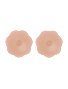 PEEKABOOS PERKY PASTIES SILICONE NIPPLE ENHANCERS, FLESH