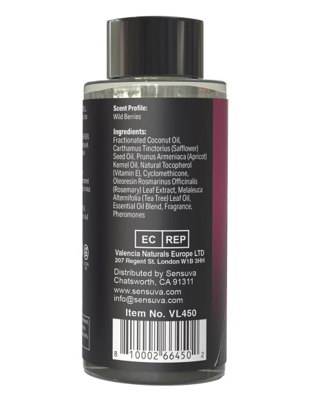 SENSUVA ME AND YOU MASSAGE OIL BERRY FLIRTY  59ML