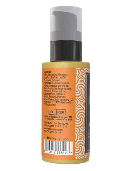 SENSUVA HANDIPOP EDIBLE MASSAGE GEL ORANGE CREAMSICLE 59ML