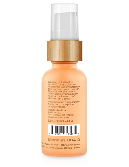 LA NUA HONEY VANILLA WATER BASED LUBRICANT 30ML