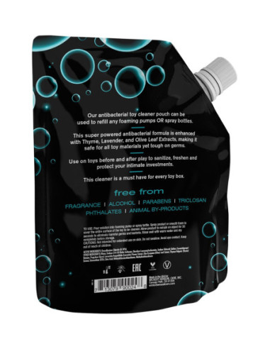 WICKED FOAMING TOY CLEANER REFILL 710ML