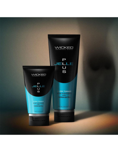 WICKED JELLE PLUS ANAL RELAX LUBRICANT 120ML