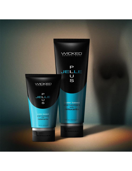 WICKED JELLE PLUS ANAL RELAX LUBRICANT 120ML