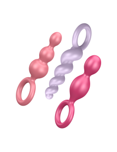 SATISFYER BOOTY CALL PLUGS SET OF 3
