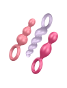 SATISFYER BOOTY CALL PLUGS SET OF 3