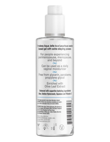 WICKED SIMPLY TIMELESS AQUA JELLE LUBRICANT 120ML