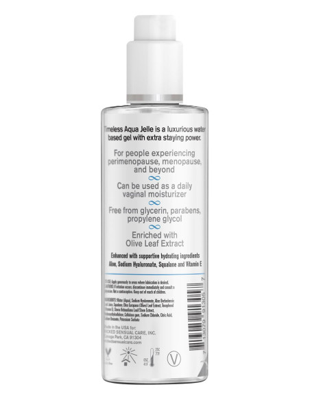 WICKED SIMPLY TIMELESS AQUA JELLE LUBRICANT 120ML