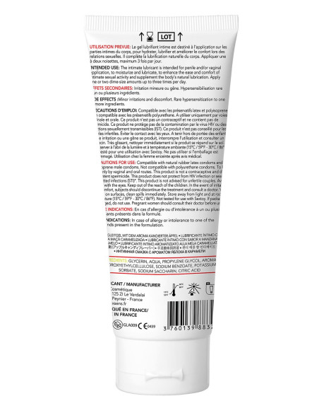 EXSENS LUBRICANT CANDY APPLE  100ML