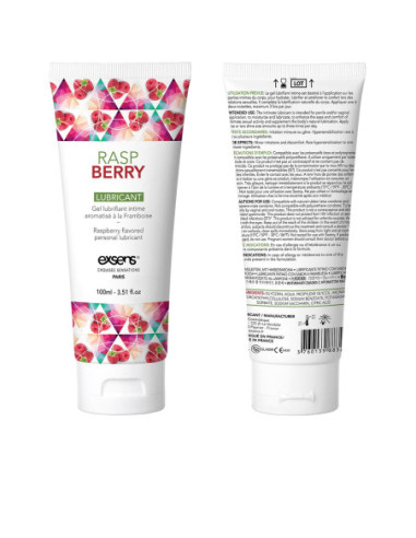 EXSENS LUBRICANT RASPBERRY 100ML