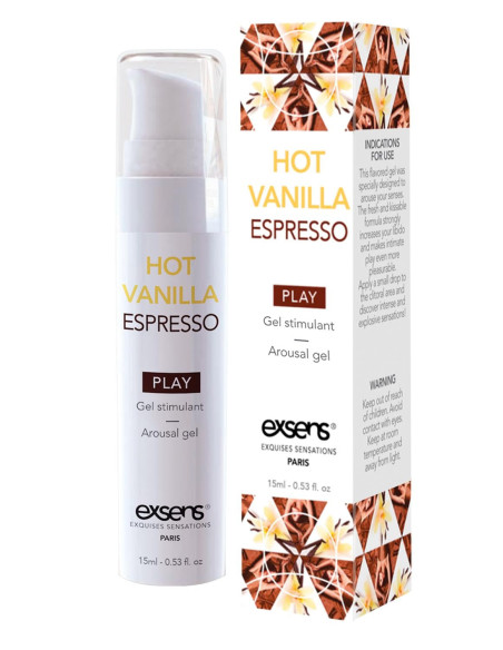 EXSENS AROUSAL GEL HOT VANILLA ESPRESSO 15ML