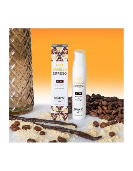 EXSENS AROUSAL GEL HOT VANILLA ESPRESSO 15ML