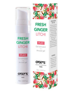 EXSENS AROUSAL GEL FRESH GINGER LITCHI 15ML