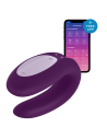 SATISFYER DOUBLE JOY CONNECT APP PURPLE