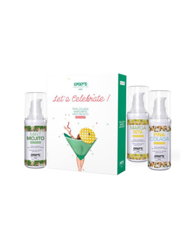 EXSENS GIFT SET LETS CELEBRATE! 3 x 30ML