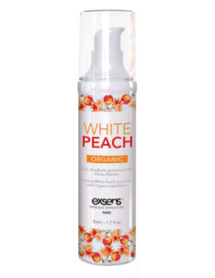 EXSENS WARMING MASSAGE OIL WHITE PEACH ORGANIC 50ML 2