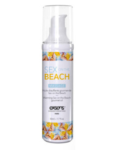 EXSENS WARMING MASSAGE OIL SEX ON THE BEACH  50ML 2