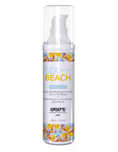 EXSENS WARMING MASSAGE OIL SEX ON THE BEACH  50ML
