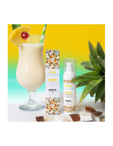 EXSENS WARMING MASSAGE OIL PINA COLADA 50ML