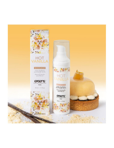 EXSENS WARMING MASSAGE OIL HOT VANILLA 50ML