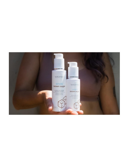 WICKED SIMPLY LUBRICANT BROWN SUGAR 70ML