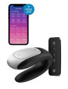 SATISFYER DOUBLE FUN CONNECT APP BLACK