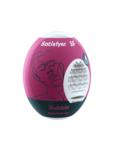 SATISFYER MASTURBATOR EGG BUBBLE
