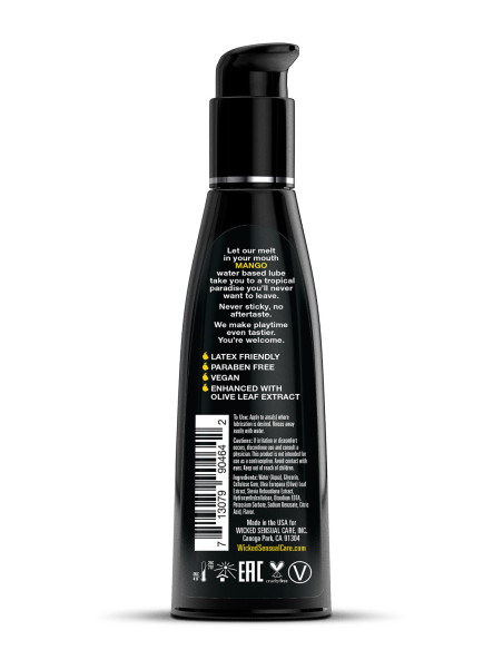 WICKED AQUA MANGO LUBRICANT 120ML