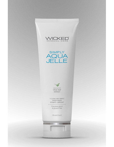 WICKED SIMPLY AQUA JELLE LUBRICANT 120ML