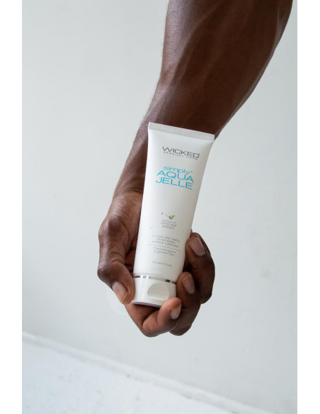 WICKED SIMPLY AQUA JELLE LUBRICANT 120ML