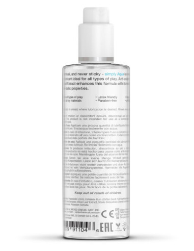 WICKED SIMPLY AQUA LUBRICANT 120ML