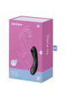 Czarny wibrator Satisfyer Curvy Trinity 4 - Sklep erotyczny Intymnosc24.pl