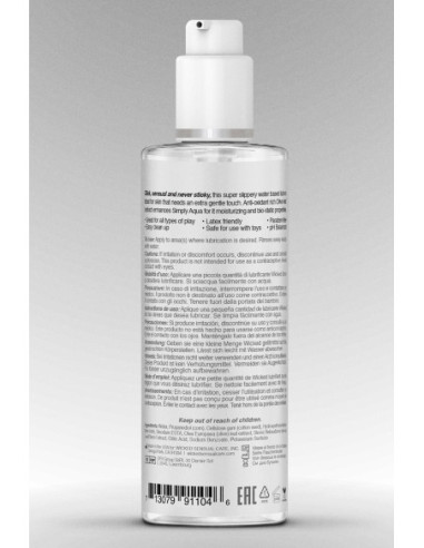 WICKED SIMPLY AQUA LUBRICANT 120ML