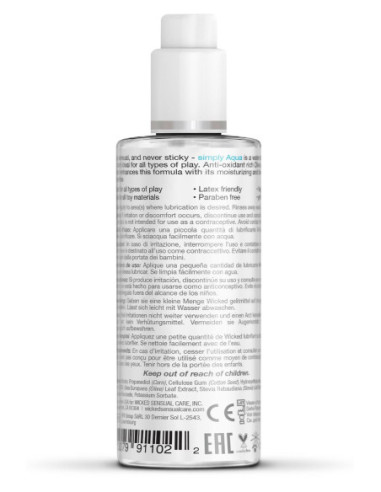 WICKED SIMPLY AQUA LUBRICANT 70ML