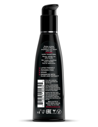 WICKED AQUA CHERRY FLAVORED LUBRICANT 120ML