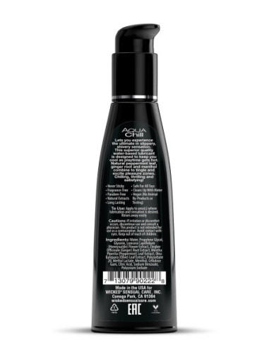 WICKED AQUA CHILL LUBRICANT 120ML