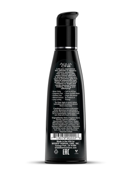 WICKED AQUA CHILL LUBRICANT 120ML