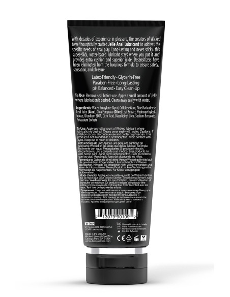 WICKED JELLE ANAL LUBRICANT 240ML