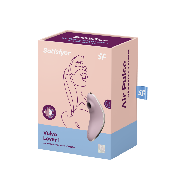 SATISFYER VULVA LOVER 1 VIOLET