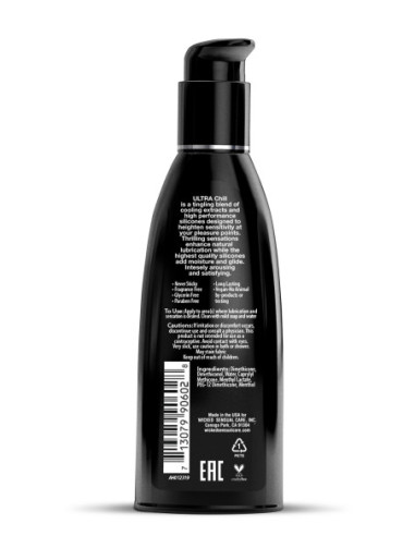 WICKED ULTRA CHILL SILICONE LUBRICANT 60ML