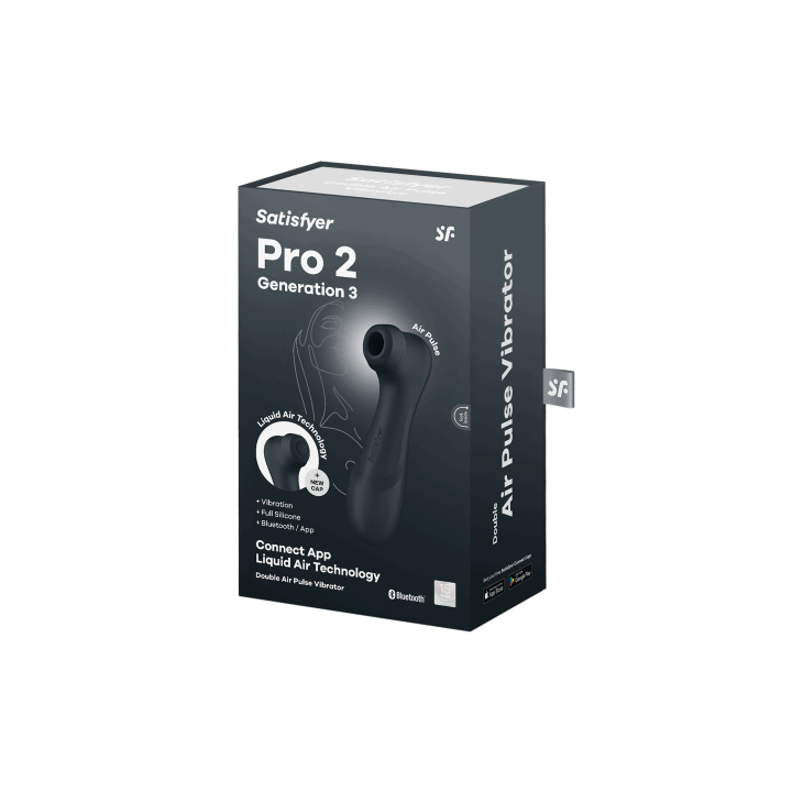 SATISFYER PRO 2 GENERATION 3 CONNECT APP DARK GREY