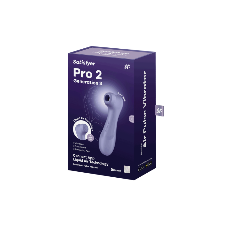 SATISFYER PRO 2 GENERATION 3
 CONNECT APP LILAC
