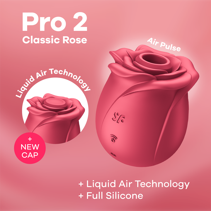 SATISFYER PRO 2 CLASSIC ROSE