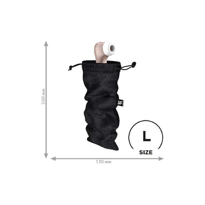 SATISFYER TREASURE BAG L BLACK