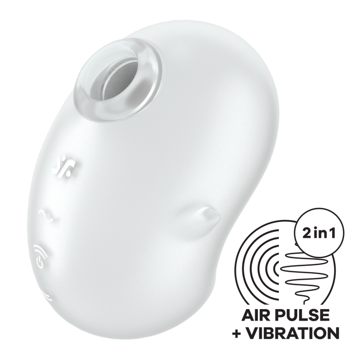 SATISFYER CUTIE GHOST WHITE
