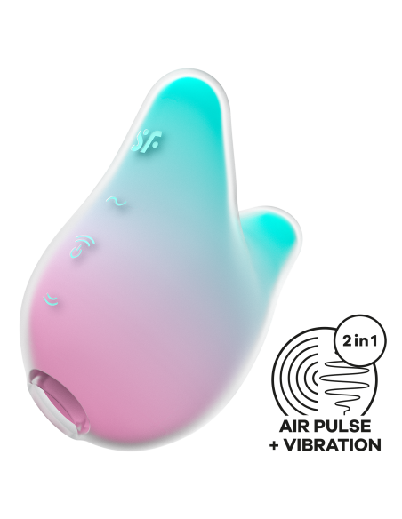 SATISFYER MERMAID VIBES MINT/PINK